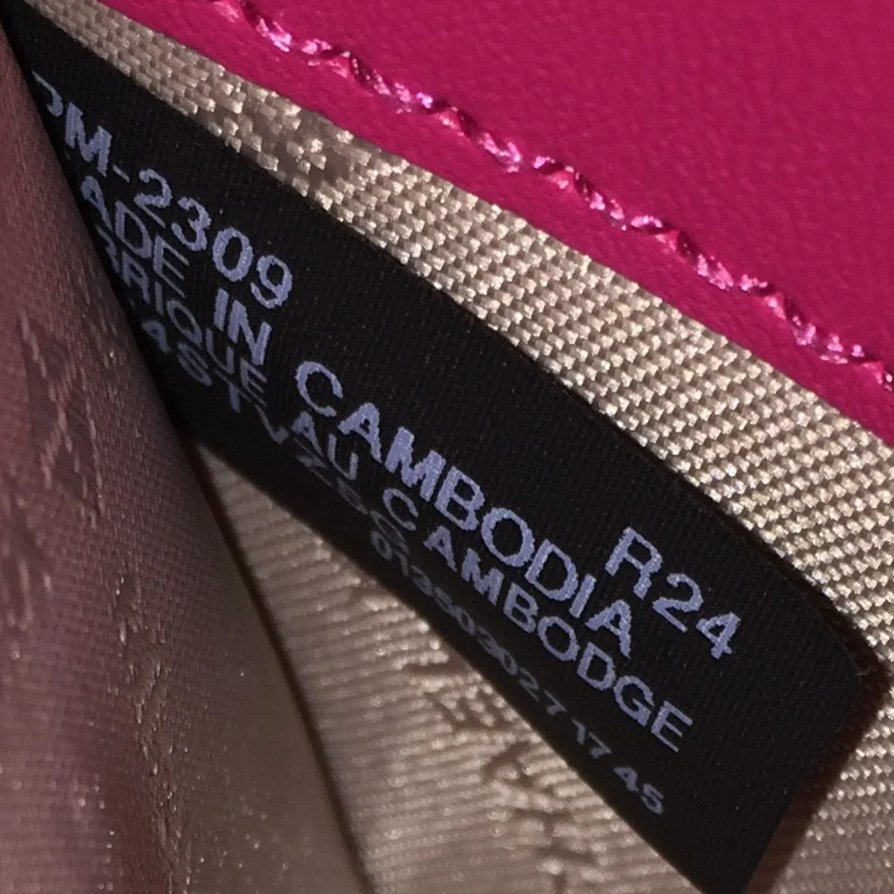 Michael Kors Electric Pink Card Case